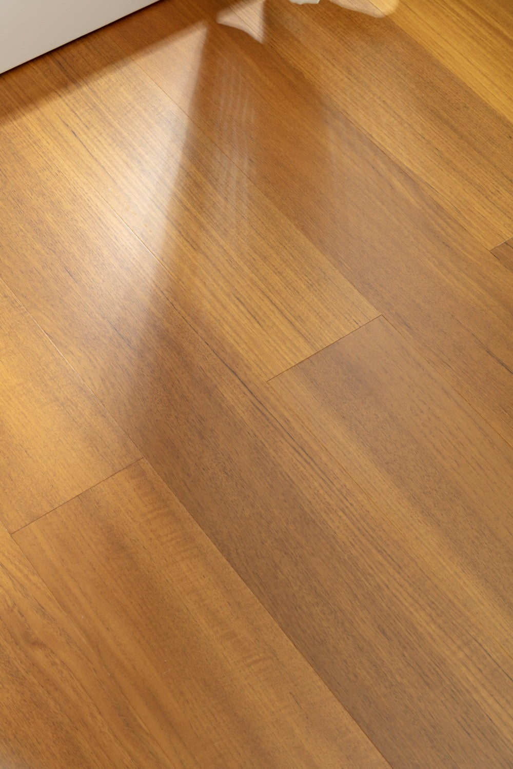SK 1208 Full Birch Multi-layer Fire-Retardant Substrate Solid Wood Teak Veneer 1.2mm Scratch-resistant Engineered Flooring