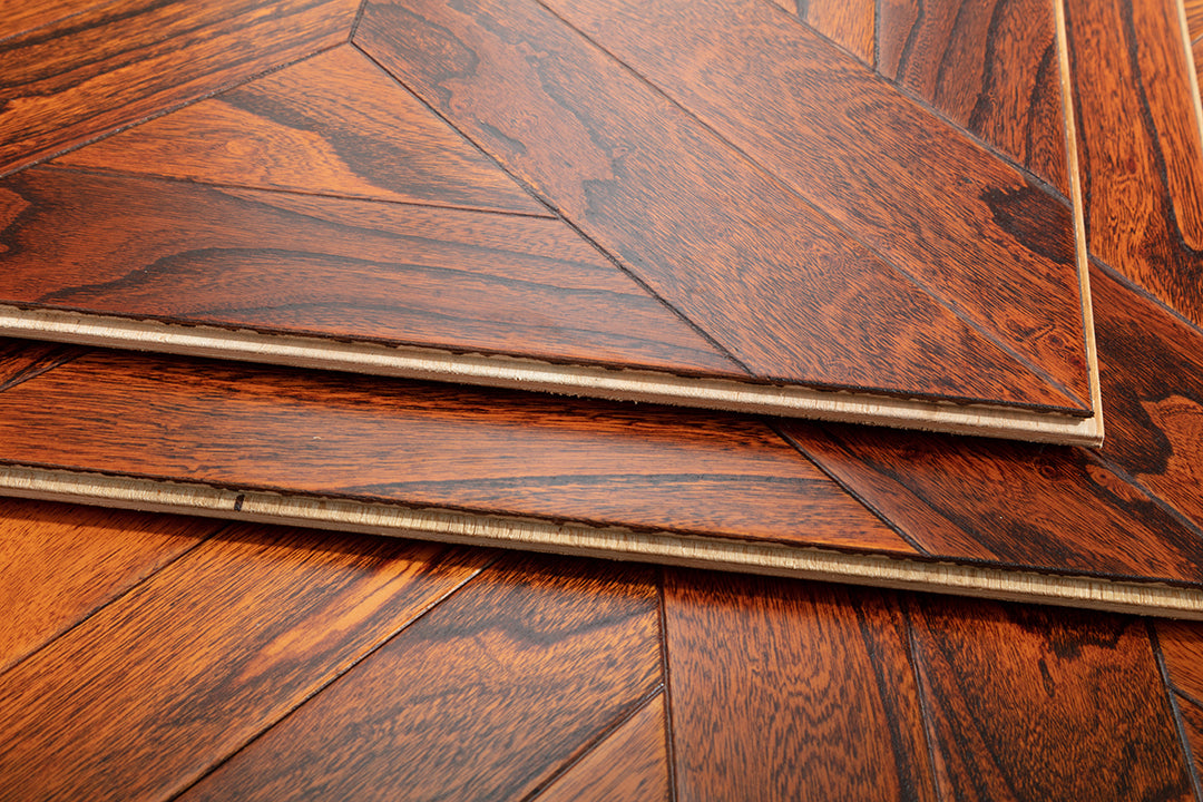 9101 Premium Elm Veneer Intarsia Craftsmanship Luxury Artistic Wood Flooring | Marquetry Art Parquet Series