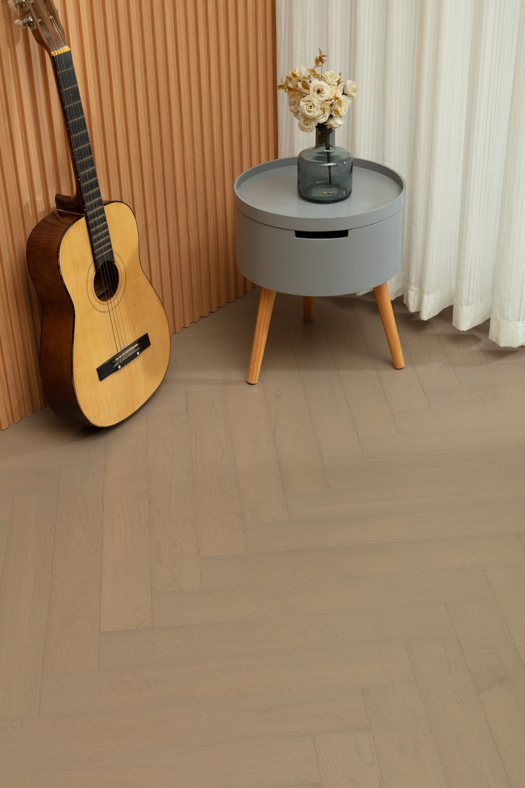 9233 Herringbone Art Parquet Full Birch Multi-layer Core Solid Wood Oak Veneer Engineered Flooring
