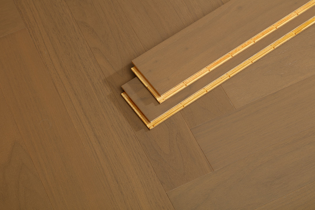 9235 Herringbone Art Parquet Full Birch Multi-layer Core Solid Wood Oak Veneer Engineered Flooring