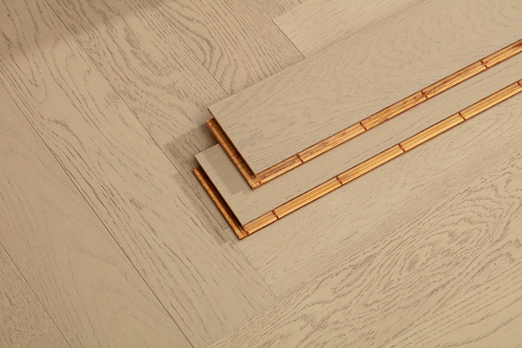 9236 Herringbone Art Parquet Full Birch Multi-layer Core Solid Wood Oak Veneer Engineered Flooring