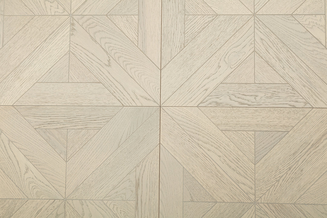 9152 Art Parquet Fire-Retardant Full Birch Multi-layer Core Solid Wood Oak Veneer Skid-resistant T&G Joint Engineered Flooring