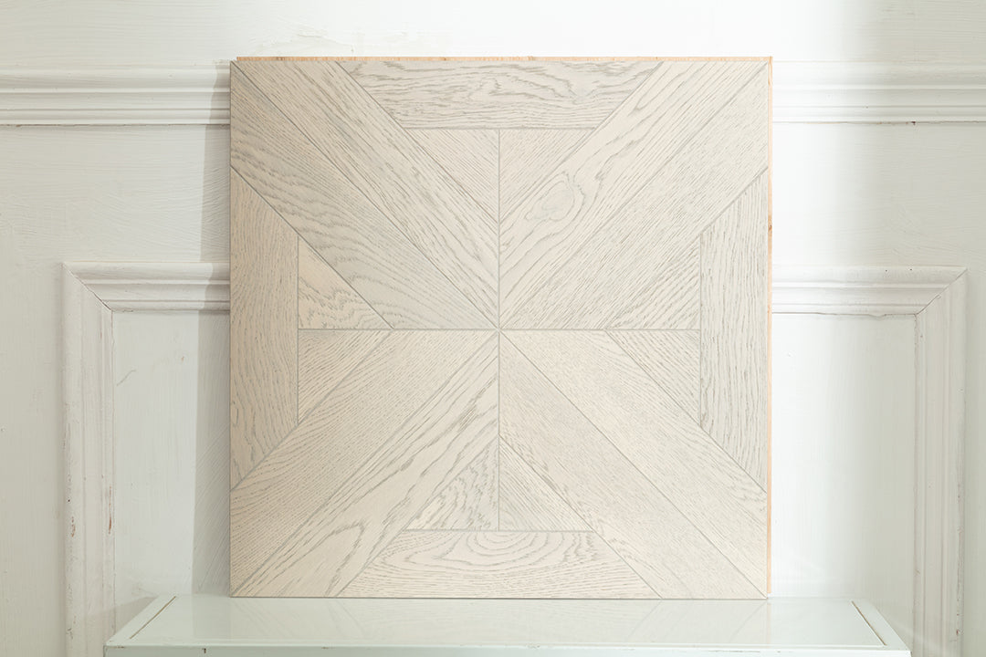 9152 Art Parquet Fire-Retardant Full Birch Multi-layer Core Solid Wood Oak Veneer Skid-resistant T&G Joint Engineered Flooring