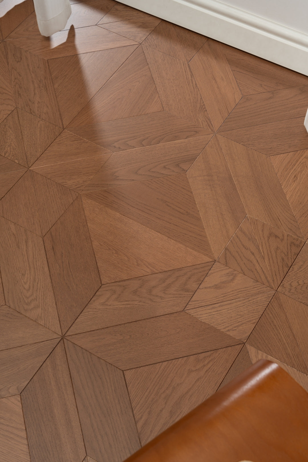 9192 X‑Star Oak Parquet Flooring | Hand‑PU Finish Marquetry Art Parquet Series