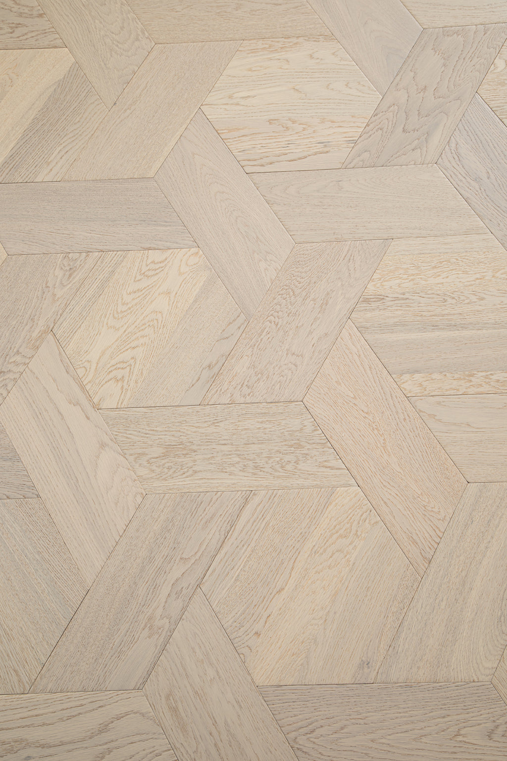YXPX626 Light Oak Hexagonal Chevron Modern Geometric Parquet Flooring | Honeycomb Motif Series