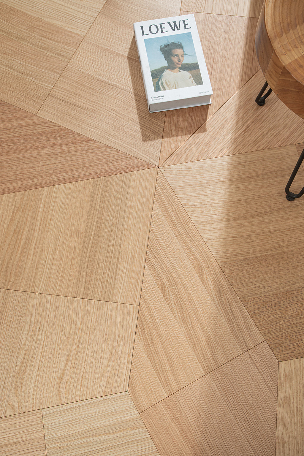 YXPX635  Oak Modular Geometric Puzzle Contemporary Parquet Flooring | Tangram Series