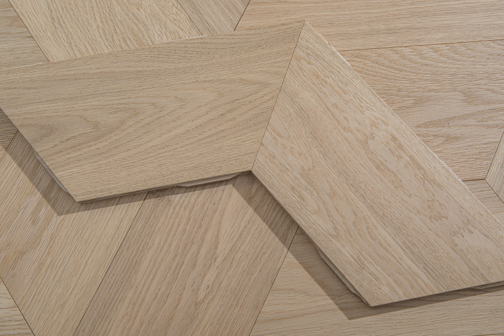 YXPX652  Oak Faceted Diamond-Cut Modern Geometric Parquet Flooring | Diamond Series