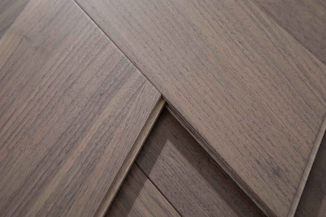 YXPH126 Black Walnut Hexagonal Woven Parquet Flooring | Honeycomb Motif Series