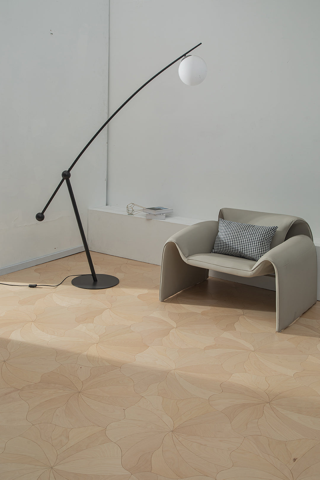 YXP383 白桦绽放花瓣拼花地板 | 牡丹系列