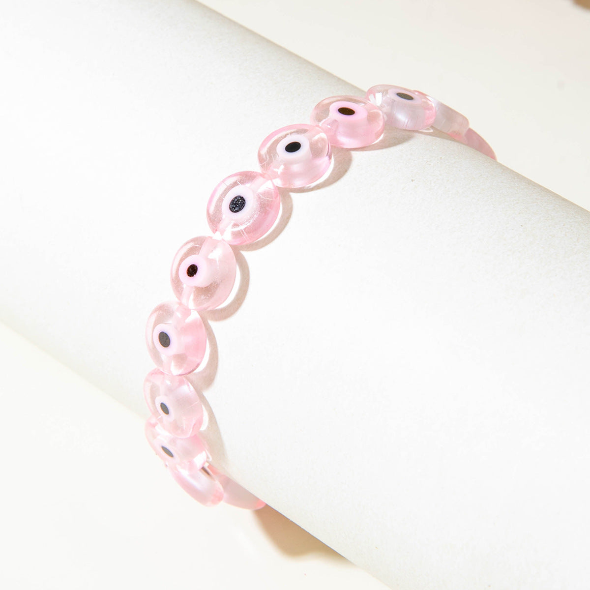 European and American Ornament Bohemian Devil's Eye Beaded Bracelet  Fashionable and Unique Eye Elastic Bracelet Wholesale