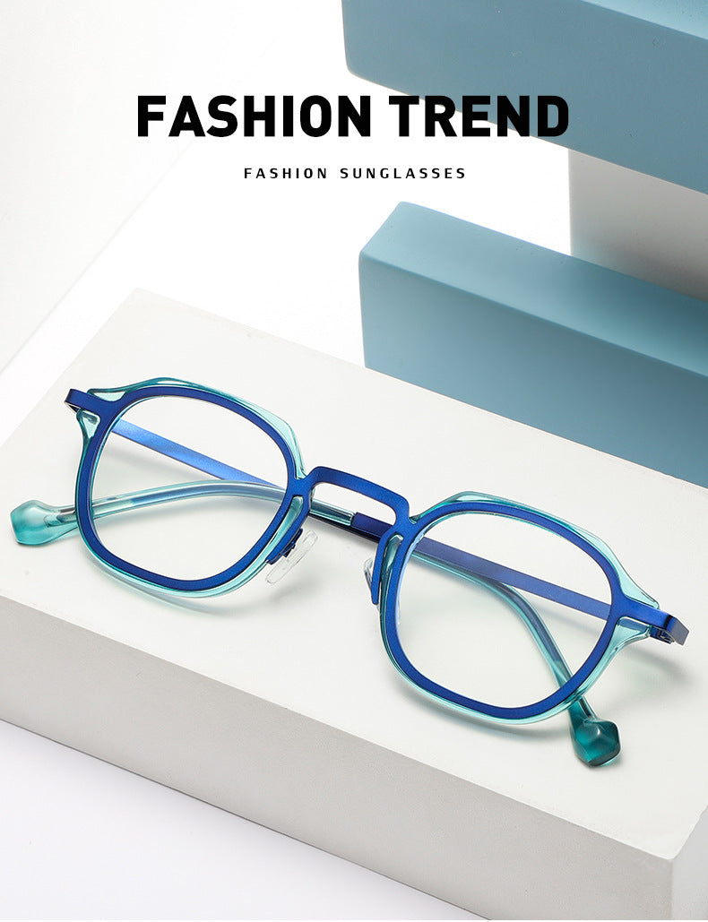 New Fashion Small Frame Sunglasses for Men, European and American Classic Retro Sunglasses, Steampunk Trendy High-End Glasses for Women