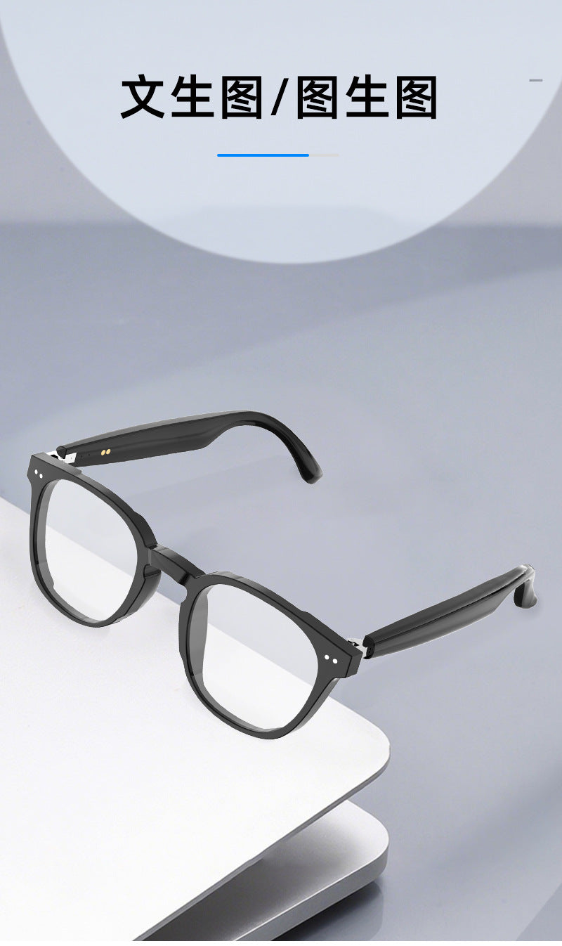 Magnetic Bluetooth Smart Glasses Sunglasses Touchable Voice Call Music Playback UV Protection ai Translation
