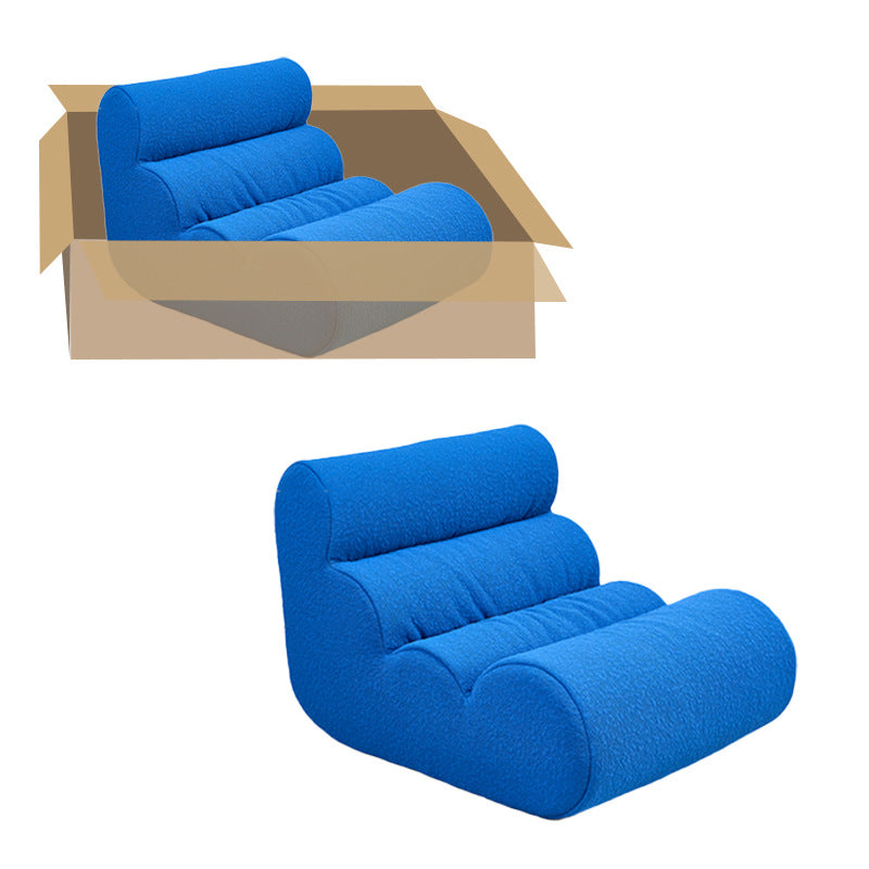 Overseas Version Lazy Sofa Tatami Single Chair Nordic Designer Leisure Chair Living Room Compression Sofa