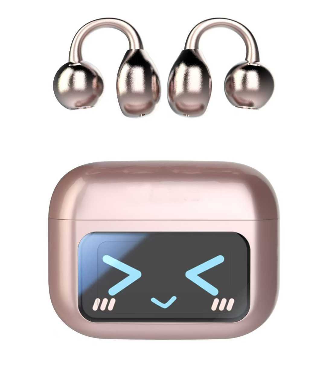 M100Hot-selling Popular Clip-on Touch Smart Color Screen High-Quality Bluetooth Earphones Wholesale from Factory Source