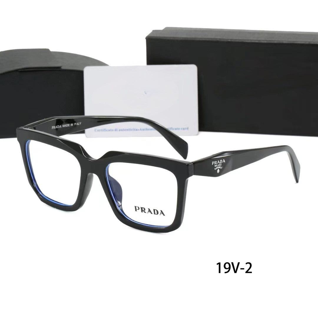 2025New Retro High-End Sunglasses for Men, Black Square Frame, UV Protection, European and American Style Sunglasses for Women