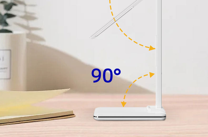 Custom Touch Dimmable Desk Smart Lamp Foldable Bedside Reading Lamp High-end Student Eye Protection Desk Lamp