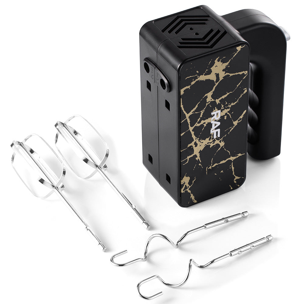 RAF European Standard Electric Egg Beater3Speed Regulation650w Easy-to-clean Baking Whisk Cream Mixer