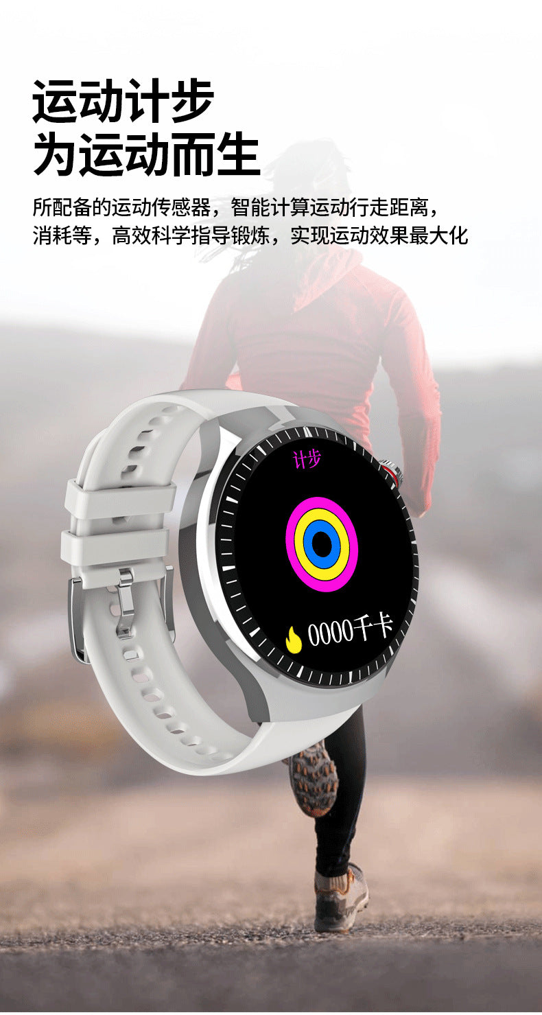 hr28Smart Watch Non-Invasive Blood Sugar Uric Acid Automatic Blood Pressure Detection Healthy Sleep Monitoring Smart Watch Wholesale