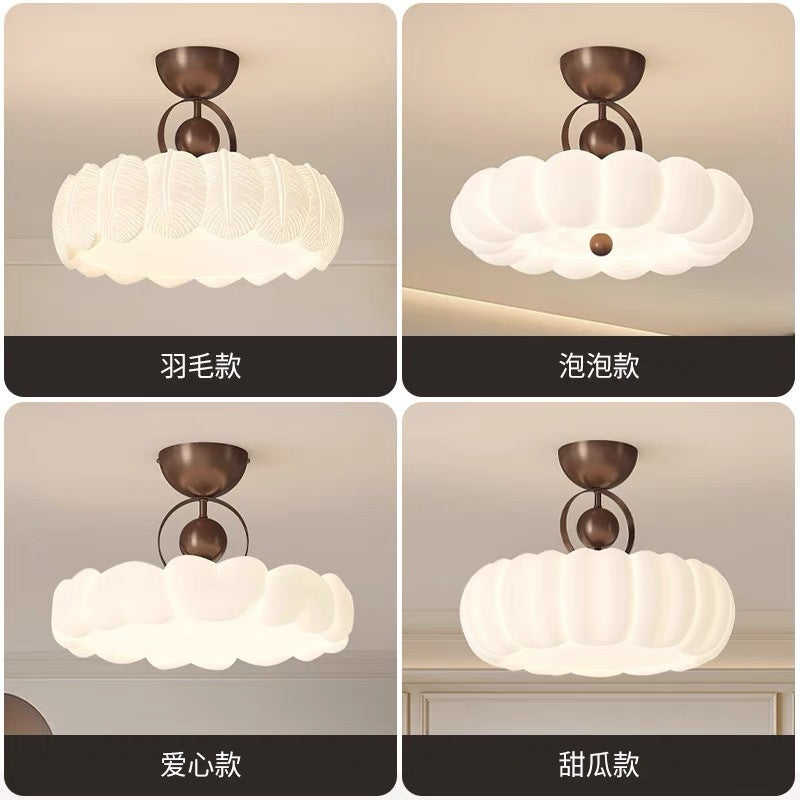 Bedroom Ceiling Light French Vintage Cream Master Bedroom Room Lighting Full Spectrum Eye Protection Modern Simple Study Light
