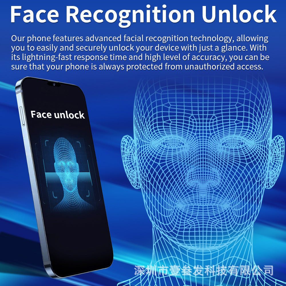 New Mobile Phone i15 Pro MAX 16+1TB HD Large Screen In Stock Android New Smartphone