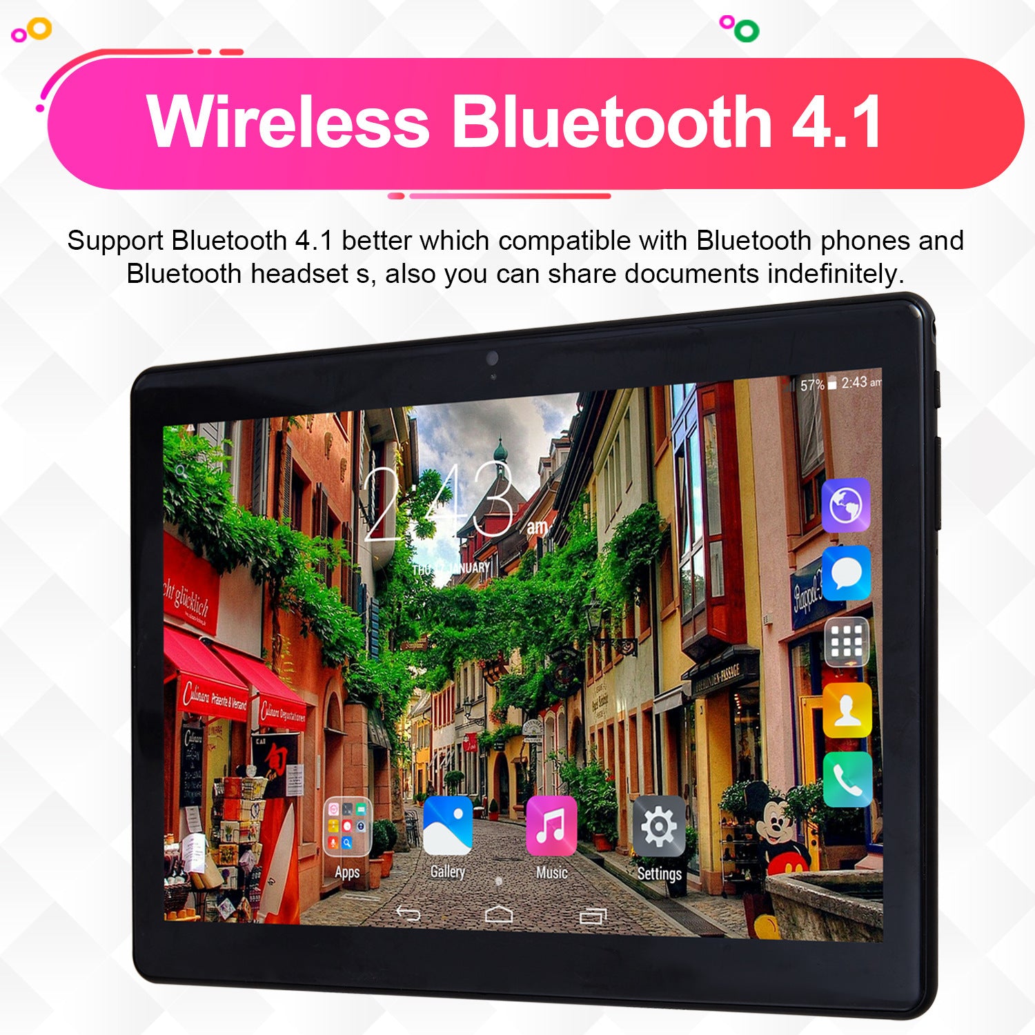 Smart Tablet S10New10.1inch children's learning tablet with eight cores IPS In-stock HD Screen