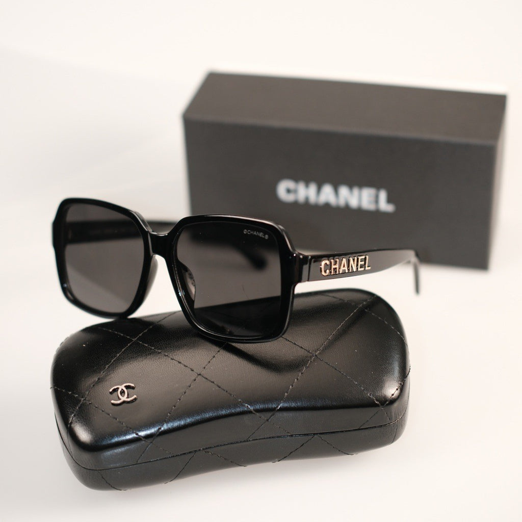 5048Internet Celebrity Style Blue Light Blocking Glasses Small Fragrance Style Large Frame Non-Prescription Glasses Personality Fashion Unisex Bare Face Glasses Frame