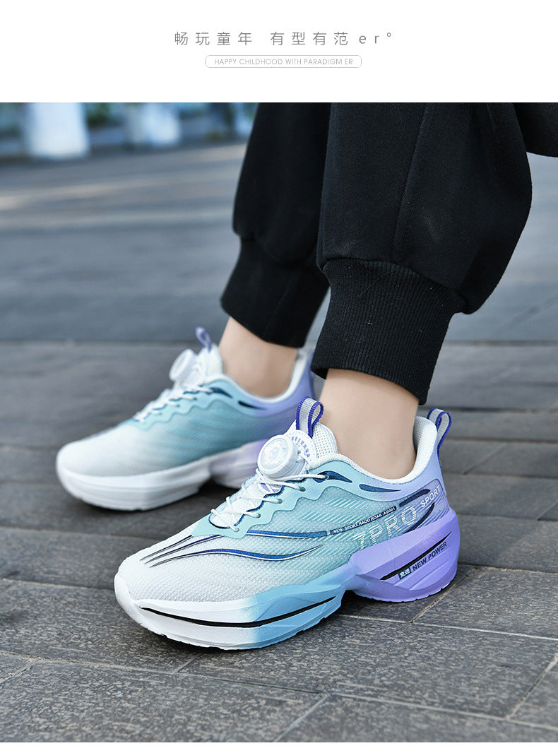 Red Rabbit7Pro Children's Shoes New Fashion Versatile Soft Sole Sports Shoes Breathable Non-Slip Youth Training Running Shoes