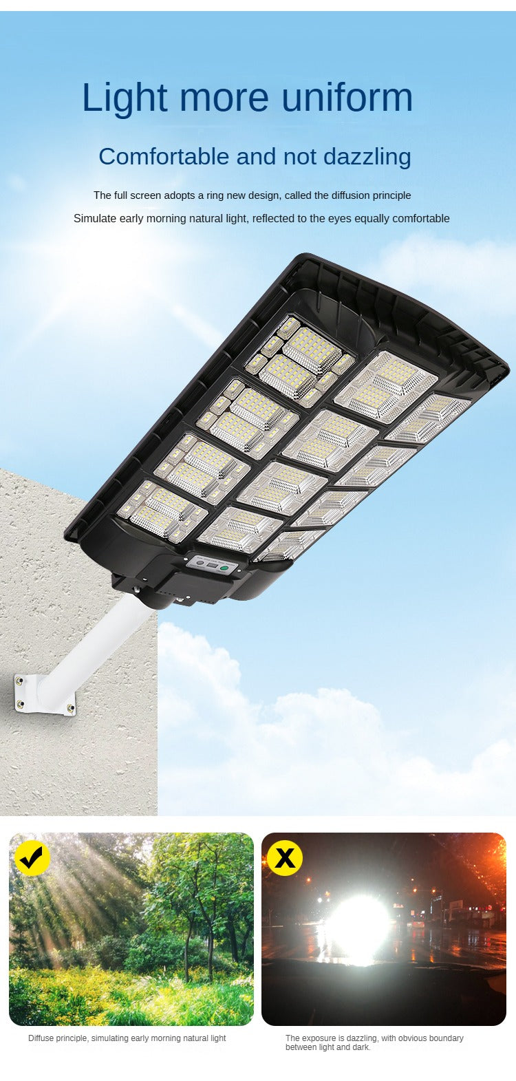 Abs Aviation Aluminum Material Outdoor Waterproof Ip65 Outdoor Integrated Led Solar Light