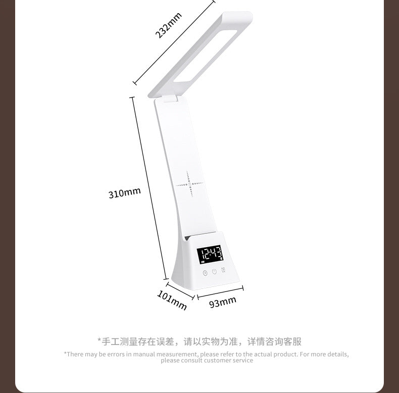 Hot-selling Smart Wireless Charging Desk Lamp Reading Foldable Multi-functional Creative Desk Lamp Student-specific Eye Protection Desk Lamp