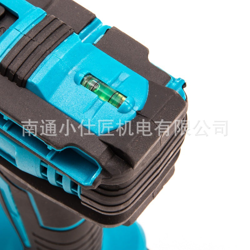 Brushless Lithium Battery Industrial Grade Cordless Drill Dual-Speed Impact Drill Household Multi-Function Electric Screwdriver One Battery One Charger