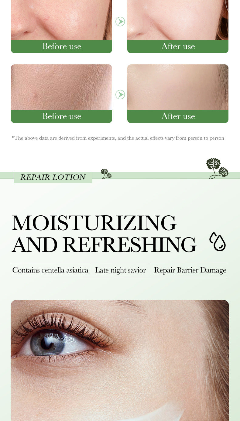 Centella Asiatica Skin Care Set in English BIOAOUA Cleansing, moisturizing and moisturizing six-piece set  foreign trade wholesale