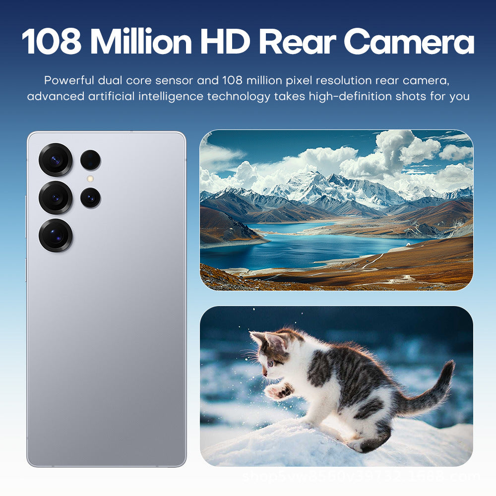 2025Hot Sale S25 Ultra Android7.3inch smartphone16+1T Mobile Phone Source Factory