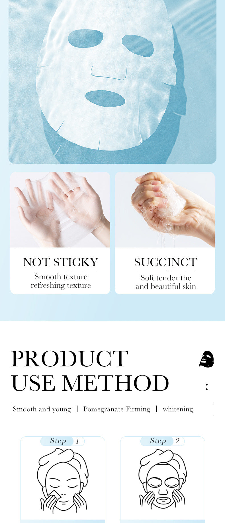 Cross-border Plant Face Mask25g ZOZU Hydrating and Moisturizing Red Pomegranate Nourishing Export Manufacturer Wholesale