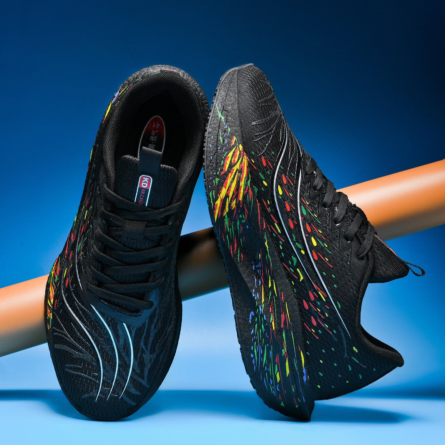 2025New Ultra-Light Shock-Absorbing Soft Sole Sports Shoes for Men and Women, Versatile, Wear-Resistant, Non-Slip, Racing Carbon Plate Running Shoes