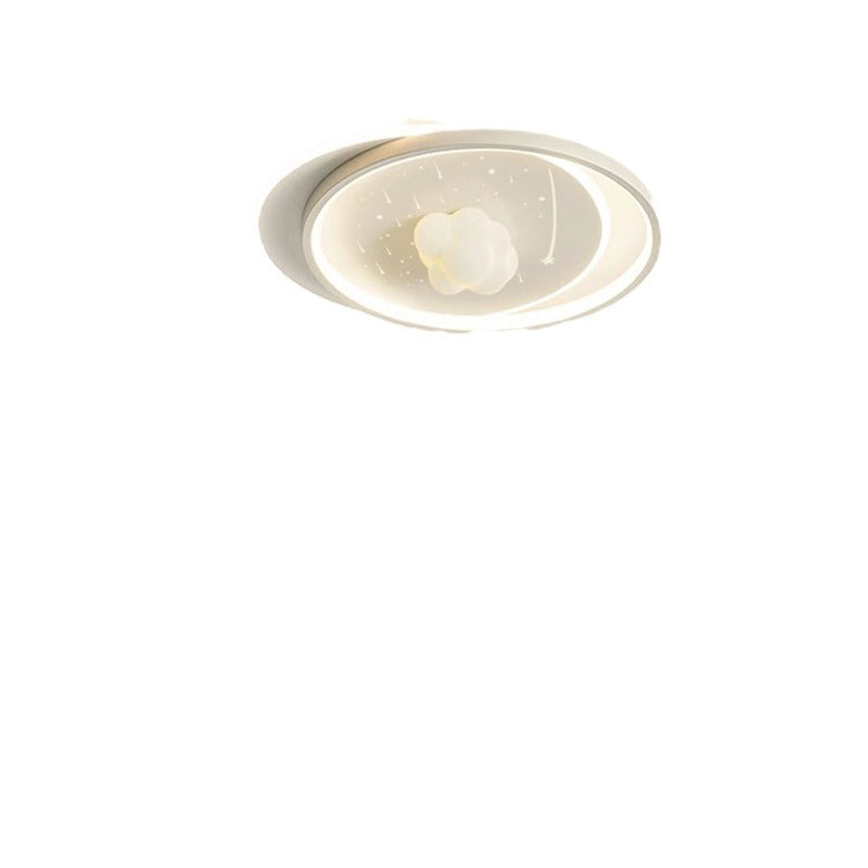 Nordic Bedroom Ceiling Light Modern Simple Creative Double Circle Master Bedroom Room Lighting Design Water Ripple Ceiling Light