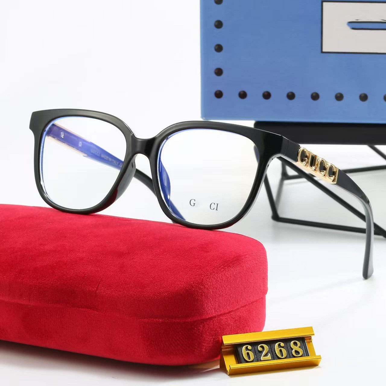 Ancient Home GG1192O Small Frame Myopia Women's Glasses Frame Old Money Style Lenses High-Quality Plain Eyeglass Frames