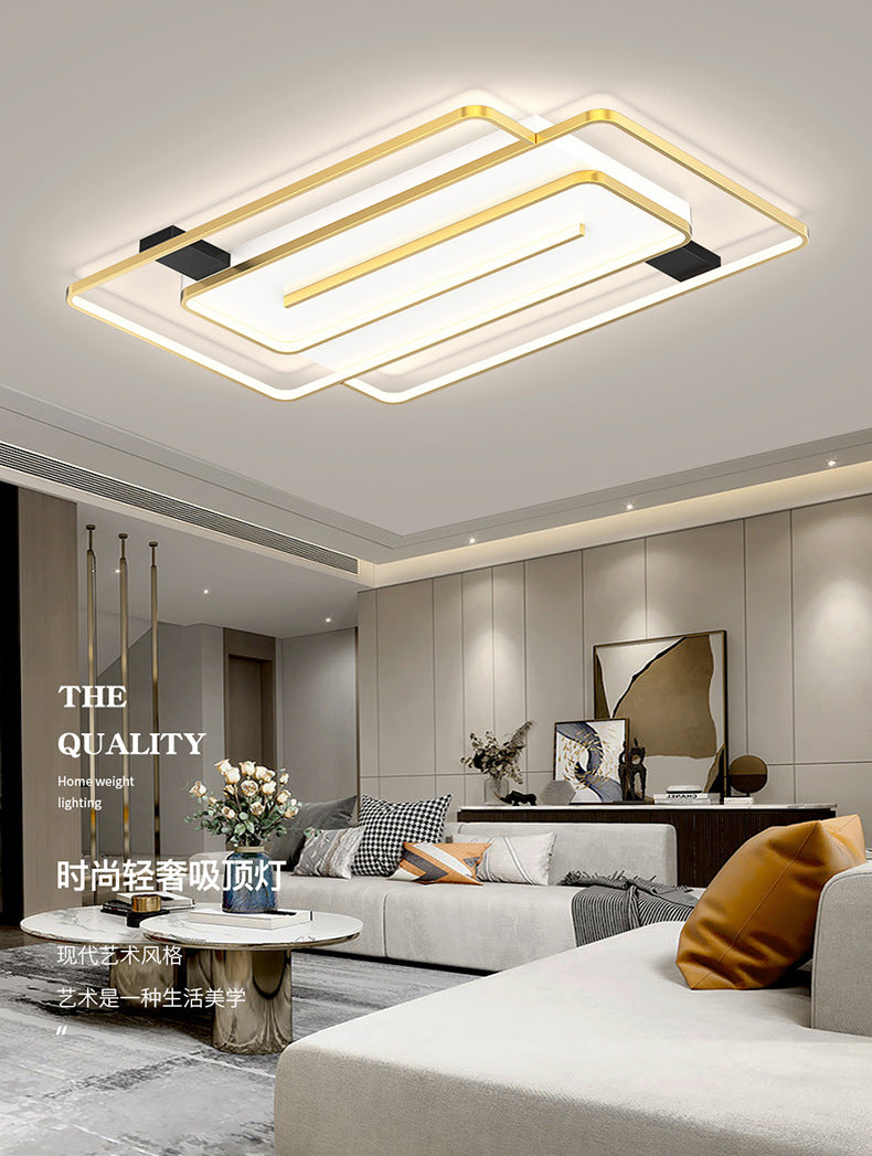 Light luxury living room lamp, simple modern style LED Ceiling Lamp2025New Year's New Personalized Restaurant Bedroom Creative Lamp