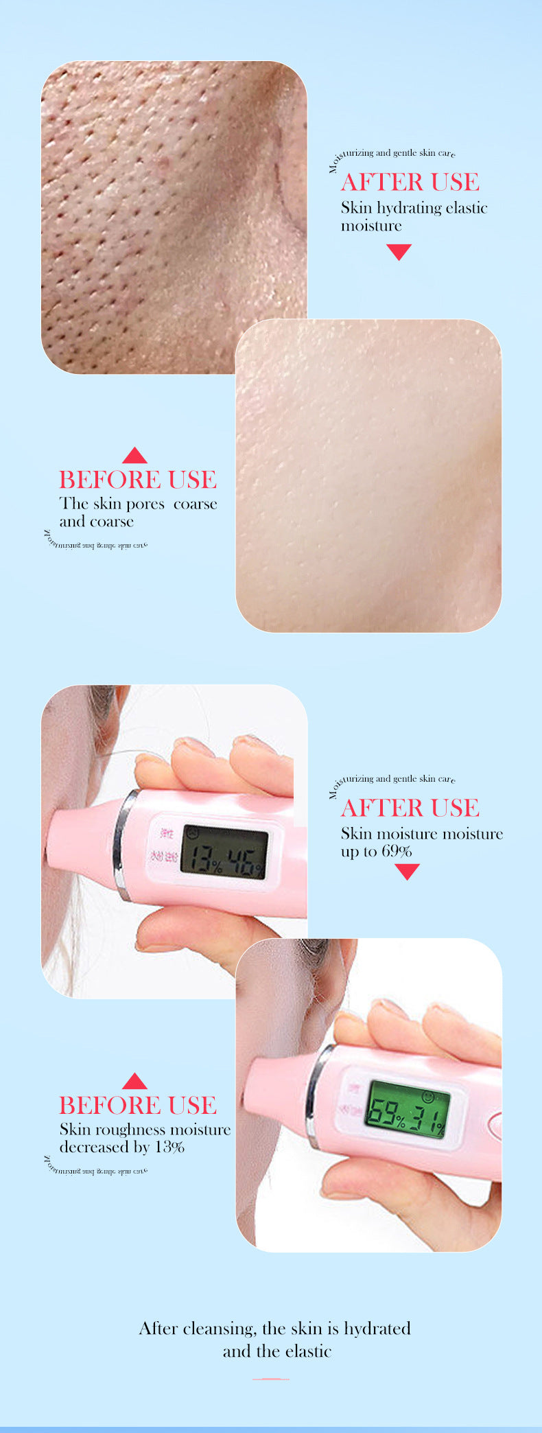 Full English Facial Cleanser150g SADOER Green Tea Cleansing Peach Moisturizing Cleanser  Wholesale