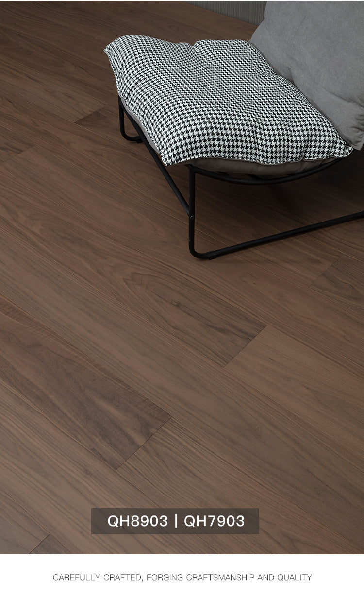 Imported Full Birch Base Material Oak Black Walnut Multi-layer Solid Wood Composite Flooring Underfloor Heating ENF Direct Sales from Eco-Friendly Manufacturer