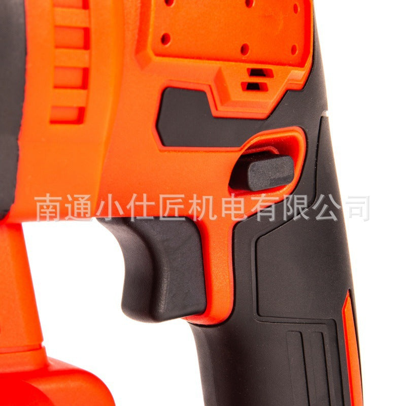 Custom Cross-Border Trade Brushless Lithium Battery Rechargeable Multi-Function High-Power Concrete Stone Electric Hammer Wholesale