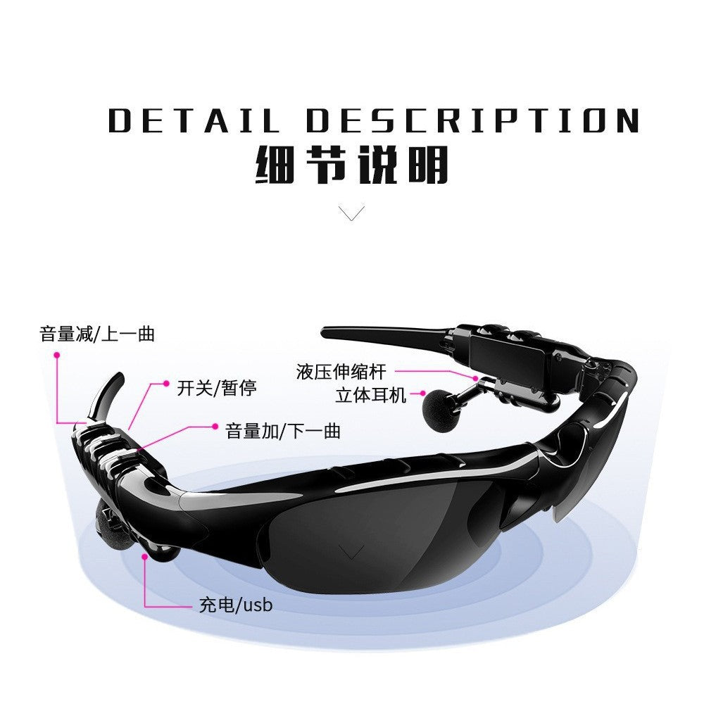 Hot-Selling Bluetooth Glasses TWS Game Wireless Bluetooth Sports Headphones Mini Dual Earbuds Touch Control No Delay