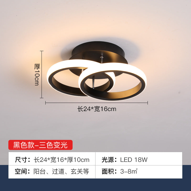 exclusive aisle lights balcony lights LED Modern Minimalist Nordic Creative Personality Cloakroom Living Room Entrance Light