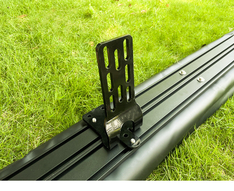 Wholesale2.5m Aluminum Alloy Fan-Shaped Car Side Tent Outdoor Camping Hiking Waterproof Sunshade Car Side Tent