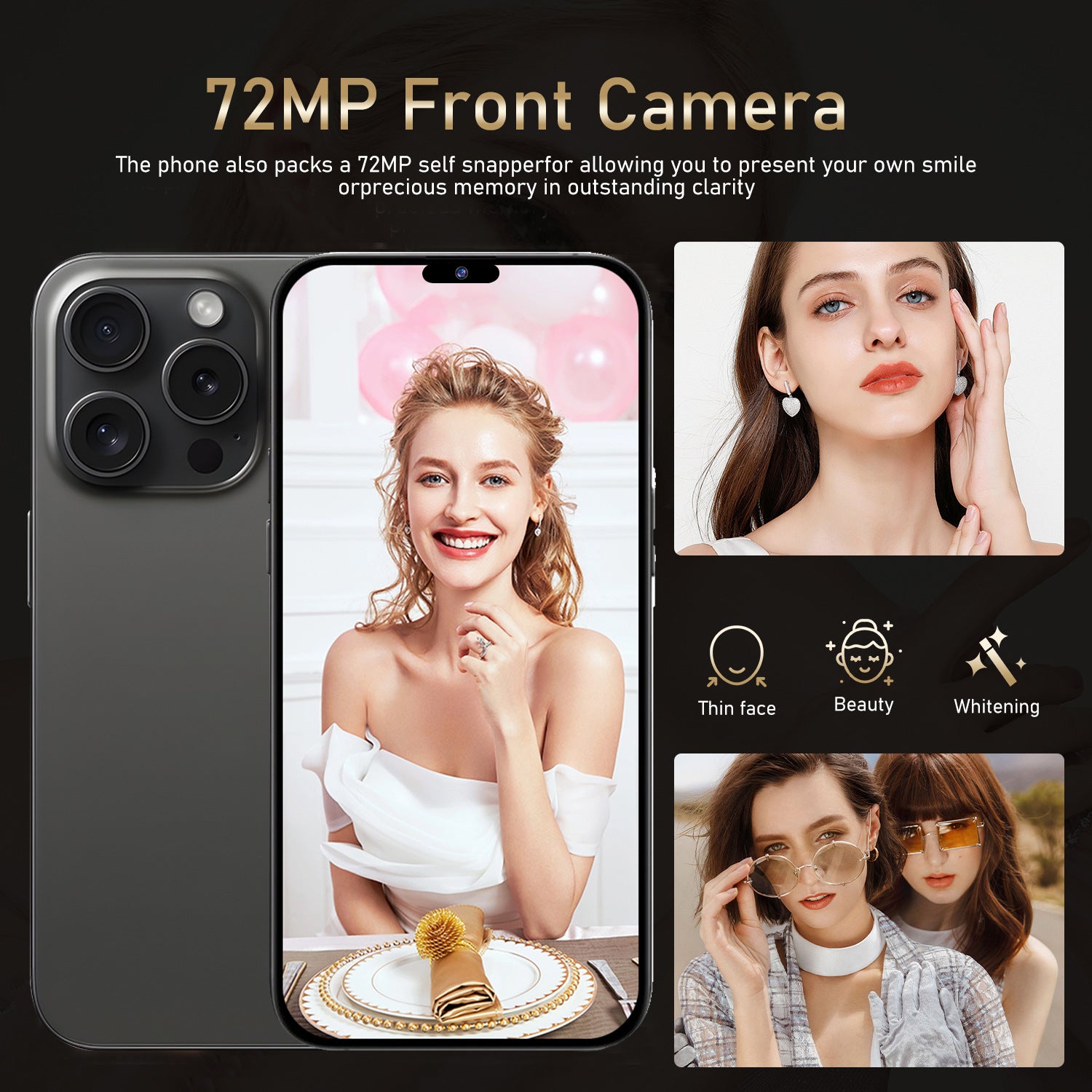 New model exclusive i15 Pro Max Intelligence5G Mobile Phone16+1T Android Phone Factory Price