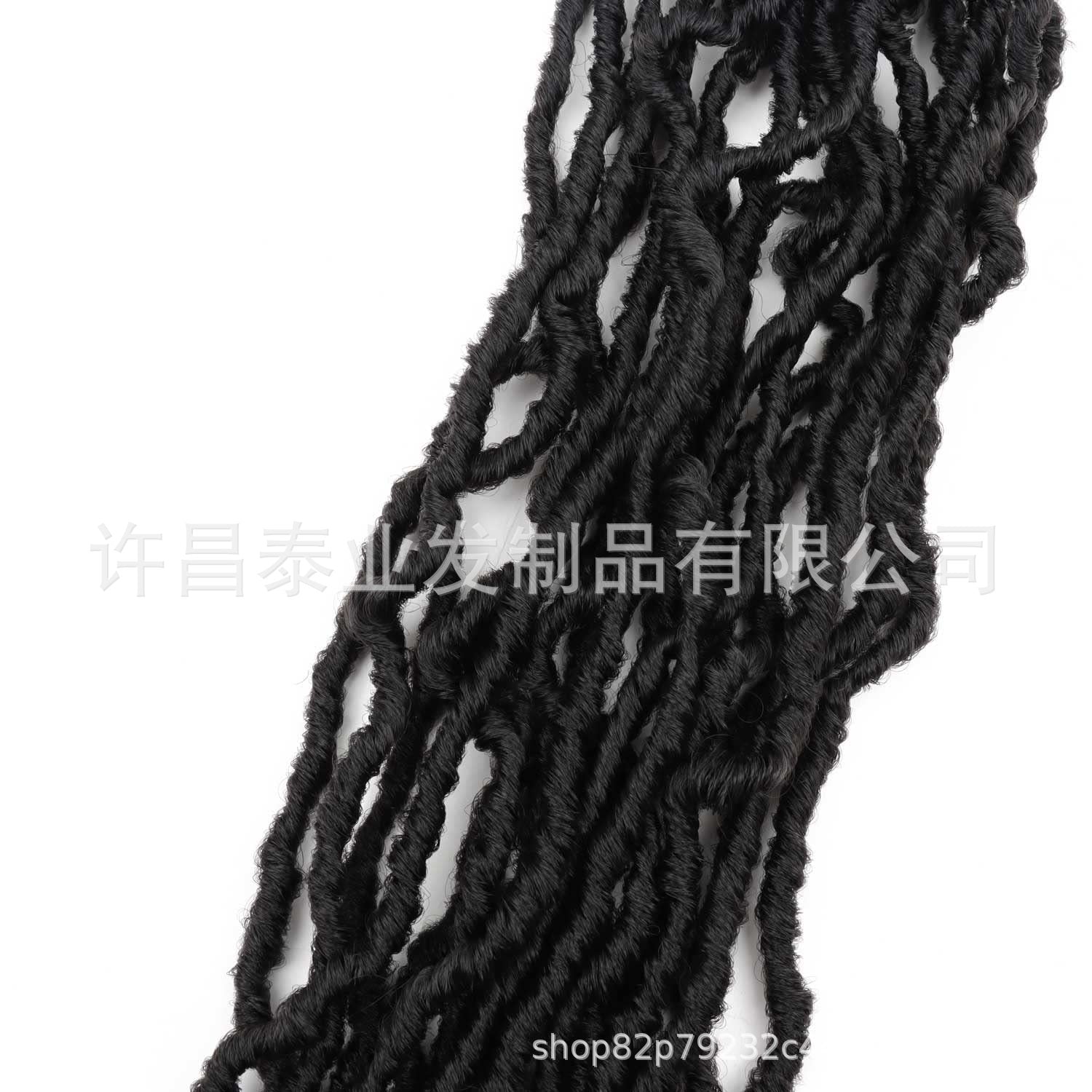 African Wig Synthetic Braids Earthworm Curly Braids African Dreadlocks NU Locs Crochet Dreadlocks Soft Locs
