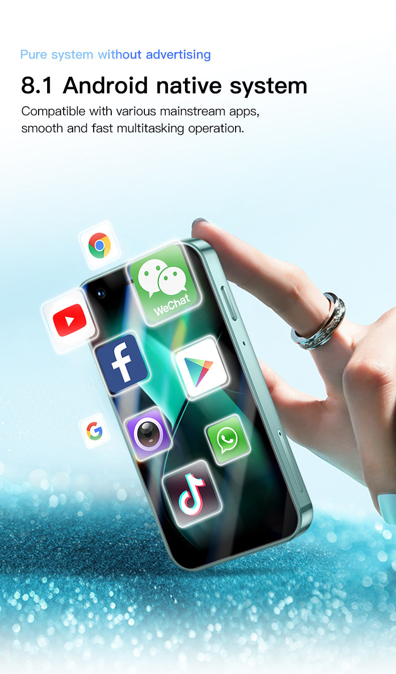 P7 Pro Mini Smartphone3.0Inch Screen Dual SIM Dual Standby mini Card Phone Export