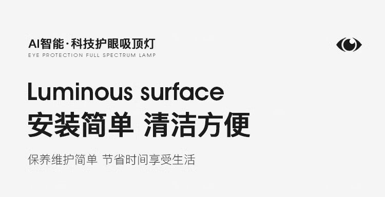 Light Luxury Living Room Ceiling Lamp New Crystal Lamp Cream Style High-end Bedroom Main Lamp Round Shape led Eye Protection Lighting