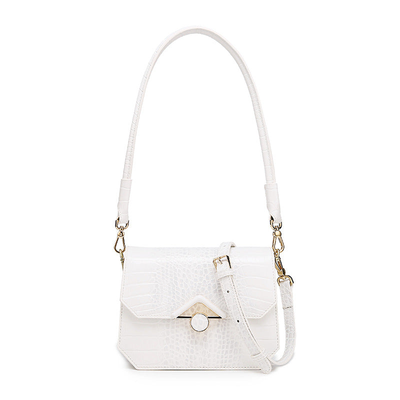 Women's Bag Summer New Crocodile Pattern Chain Bag Trendy Fashion Retro Personality Stylish Single Shoulder Crossbody Bag