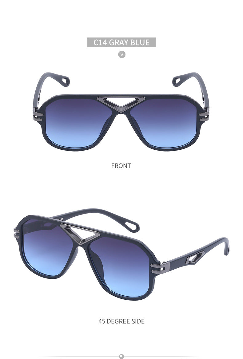 European and American Retro Steampunk Sunglasses for Men High-End Sunglasses Men's Trendy Glasses Wholesale shades