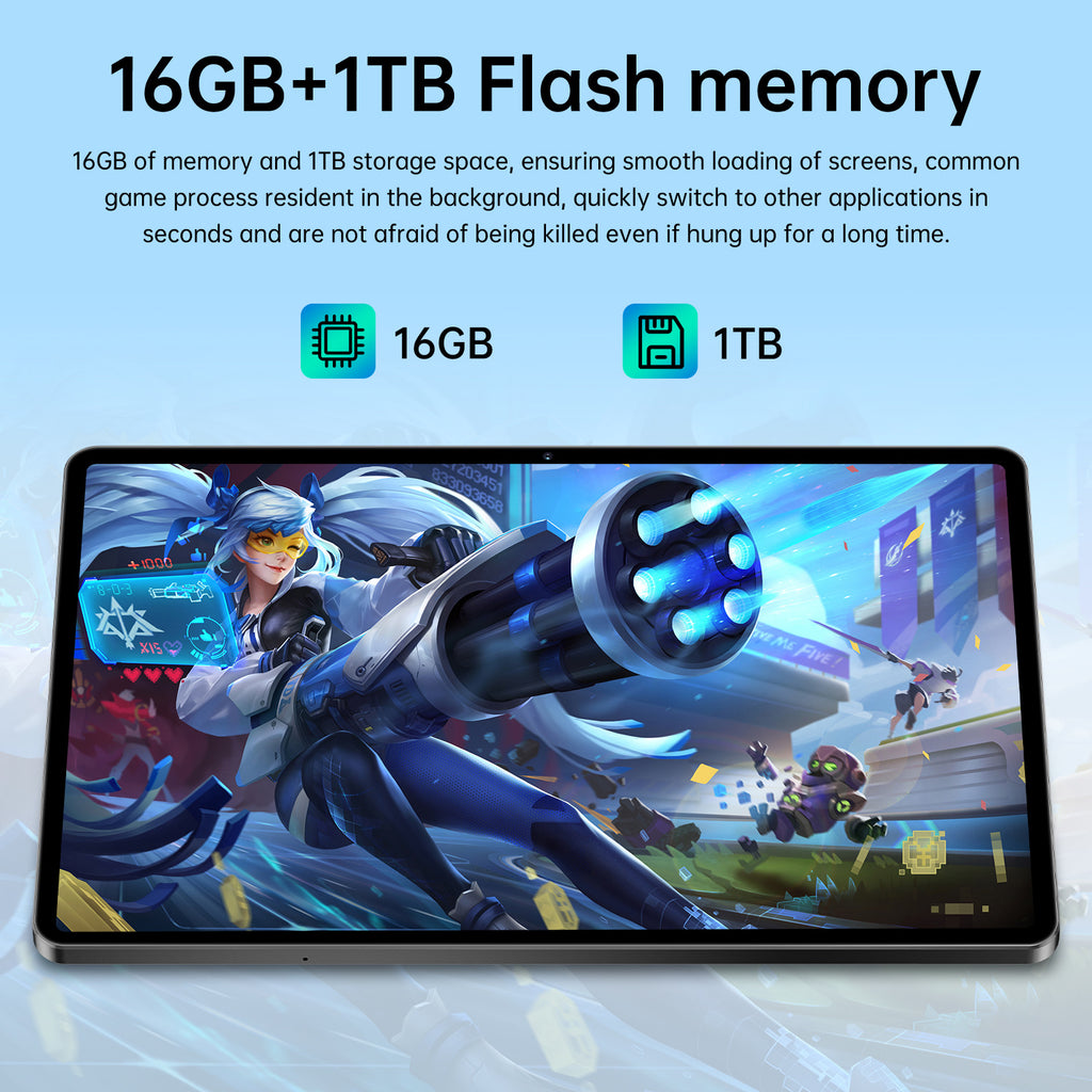 New Hot-Selling Tablet Computers10.1Inch Pro 13 Android16+1TB HD Screen Wholesale Southeast Asia